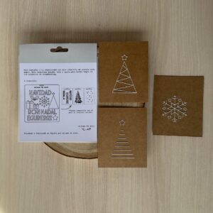 STENCIL NAVIDAD COSTURA