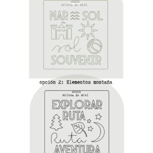 STENCIL VERANO COSTURA