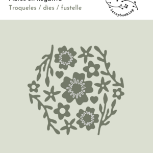 TROQUEL FLORES NEGATIVO
